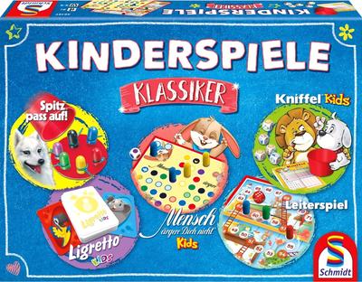 Набір настільних ігор Schmidt Classic Kids Games (4001504491895)