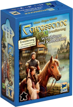 Dodatek do gry planszowej Asmodee Carcassonne: Taverns and Cathedrals (4015566018266)