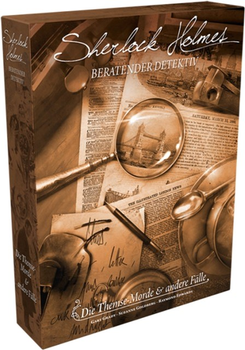 Gra planszowa Asmodee Sherlock Holmes Consulting Detective The Thames Murders & Other Cases (9783942857536)