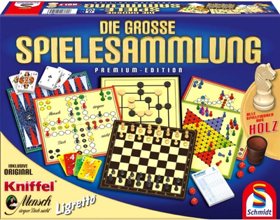 Zestaw gier planszowych Schmidt The Big Game Collection (4001504491253)