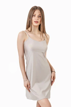 Комбінація жіноча під сукню з мікрофібри Felisiya Lingerie Стальний 66-166 S