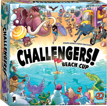 Настільна гра Asmodee Challengers Beach Cup (4015566605183)