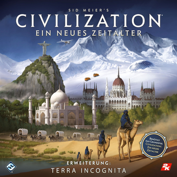 Dodatek do gry planszowej Asmodee Civilization: A New Age Terra Incognita (4015566029286)