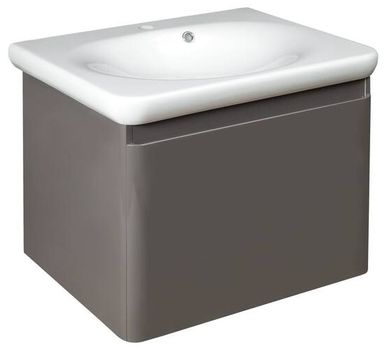 Тумба підвісна Devit Fly new 0020120G з умивальником 60 см