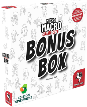 Додаток до настільної гри Pegasus Micro Macro: Crime City Bonus Box (4250231735899)