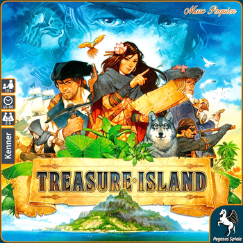 Gra planszowa Pegasus Treasure Island (4250231717222)