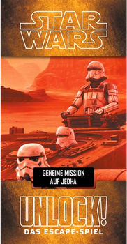 Настільна гра Asmodee Unlock Star Wars Secret Mission On Jedha (3558380082149)