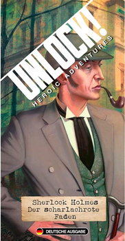 Настільна гра Asmodee Unlock Sherlock Holmes The Scarlet Thread (3558380077527)