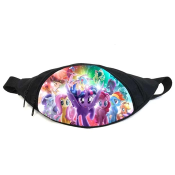 Сумка бананка Мій маленький поні My little pony (GB-MLP 01-015) Gear Bag чорна