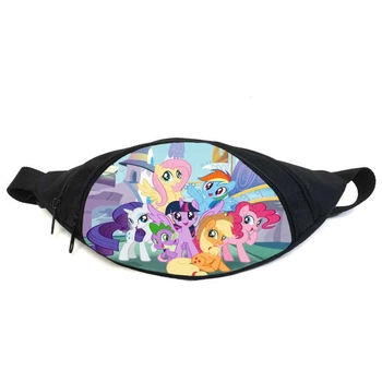 Поясная сумка бананка Мой маленький пони My little pony (GB-MLP 01-016) Gear Bag черная