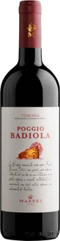 Вино Mazzei Poggio Badiola Toscana красное сухое 0.75 л (8016118511156)