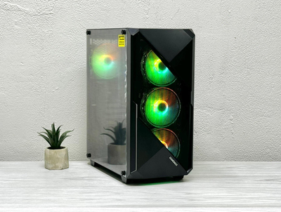 Компьютер Hyte Y60 | Intel Xeon E5-2673 | 16Gb DDR4 | SSD 256 Gb | HDD 1000Gb | GeForce GTX 1070Ti (8Gb | GDDR5 | 256Bit) | Windows 10| Б/У