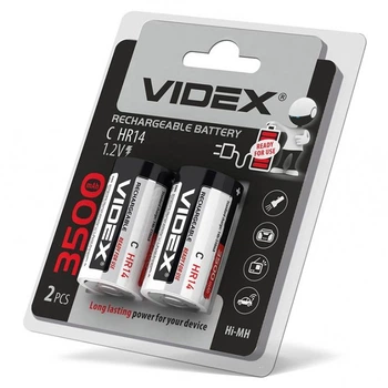 Акумулятори Videx HR14/C 3500mAh 2 шт
