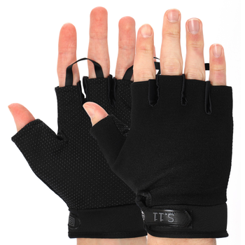 Тактичні рукавички з відкритими пальцями 5.11 Pro (р-р XL, Чорний)