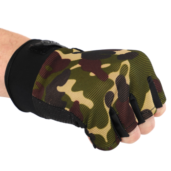 Тактичні рукавички з відкритими пальцями 5.11 Pro (р-р XL, Multicam)