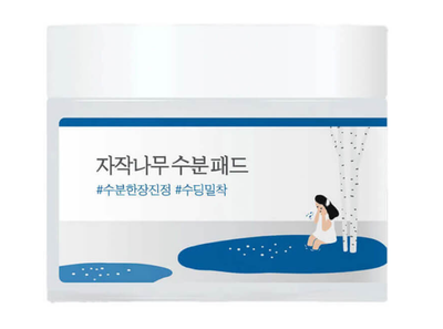 Успокаивающие пэды с берёзовым соком Round Lab Birch Juice Moisturizing Pad 80 шт