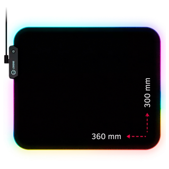 Килимок для миші LORGAR Steller 913 RGB USB Gaming (LRG-GMP913)