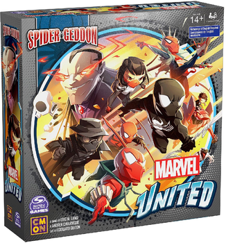 Gra planszowa Asmodee Marvel United Spider Geddon (3558380111719)
