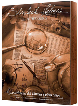 Настільна гра Asmodee Sherlock Holmes Investigative Consultant The Crimes of the Thames and Other Cases (9782370990259)
