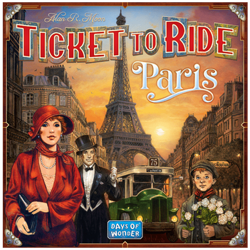 Dodatek do gry planszowej Asmodee Ticket to Ride: Paris (0824968206669)