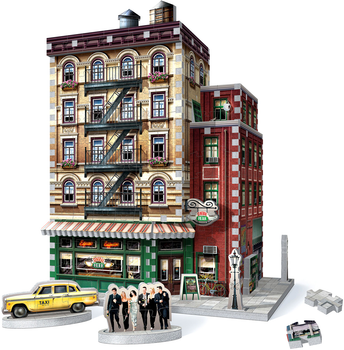 3D Puzzle Wrebbit Friends Central Perk 440 elementów (0665541010156)