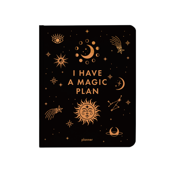 Планер Orner I have a magic plan чорний (R-1962)