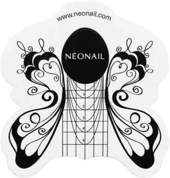 Szablony do przedłużania paznokci Neonail Motyl do metody żelowej i akrylowej 500 szt (5903274018625)