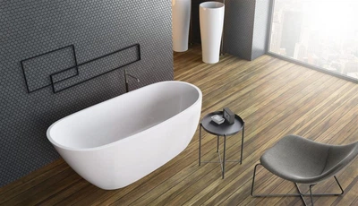 Ванна акрилова NIKIA 175x78x60 з ніжками та сифоном WA1-41-175x078U-B (TM Radaway)