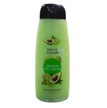 Крем-гель для душу 430гр Liora Kiwi & avocado Liora