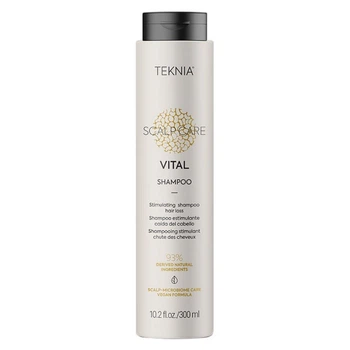 Безсульфатний міцелярний шампунь Lakme проти випадіння волосся Teknia Scalp Care Vital Shampoo 300 мл