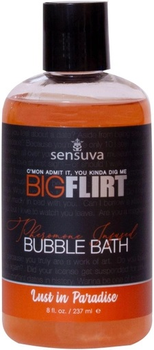 Пінка для ванни Sensuva Big Flirt Pheromone Bubble Bath з феромонами Lust In Paradise 237 мл (855559008270)