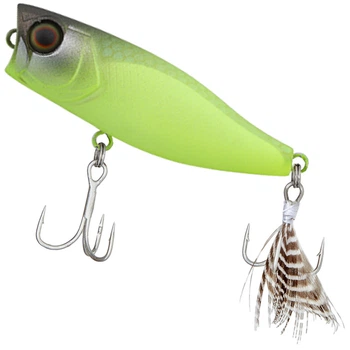 Воблер Jackall Chubby Popper 42F 42mm 3.3g Mat Lemon F