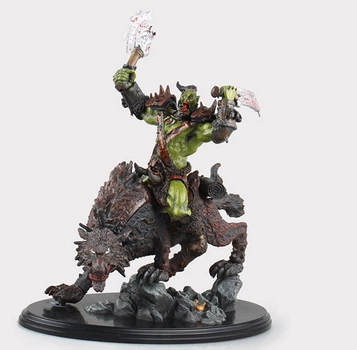 Фигурка World of Warcraft Orc Wolf Rider Riding Wolf Мир Военного Ремесла Орк Наездник 26 см (806B53B5408A)