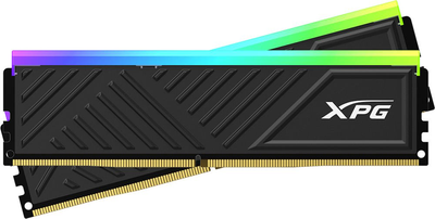 Оперативная память ADATA DDR4-3200 16384MB PC4-25600 (Kit of 2x8192) XPG Spectrix D35 RGB Black (AX4U32008G16A-DTBKD35G)