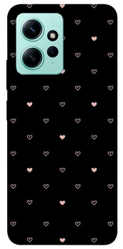 TPU чохол Demsky Сердечки для Xiaomi Redmi Note 12 4G
