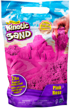 Пісок для дитячої творчості Kinetic Sand Colour 907 г Рожевий (71453pi)