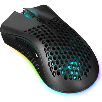 Мышь беспроводная Defender Warlock GM-709L RGB Черная (52709BK) 270017