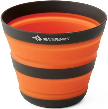 Чашка складана Sea to Summit Frontier UL Collapsible Cup Чорний-Помаранчевий