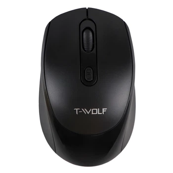 Беспроводная оптическая мышка T-Wolf Q4 2.4G Черный