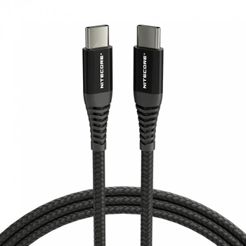 Двухсторонний кабель для зарядки Nitecore USB-C - USB-C 1м