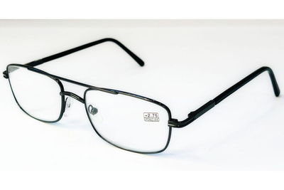 Мужские очки для коррекции зрения с белым стеклом -1.5 9882