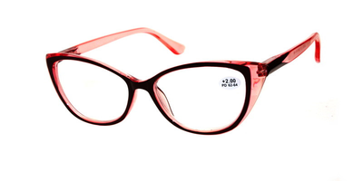 Готовые женские очки для коррекции зрения Vesta 22002 1 минуса и плюси +2.75
