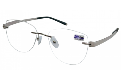 Безоправные очки для коррекции зрения плюс и минус от 0,5 до 4 +1.5 Fabia Monti FM8952