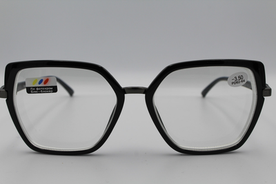 Фотохромні жіночі окуляри для корекції зору (хамелеон сірий) +1.75 FM0294