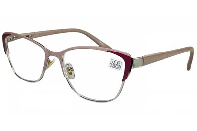 Готові жіночі окуляри для корекції зору з PD 58-60 -3.5 FVR 7815