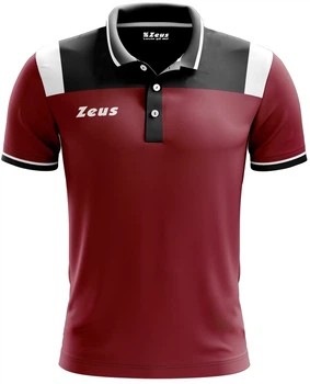 Тенниска Zeus POLO VESUVIO GN/NE бордовая 152-164 см Z01452