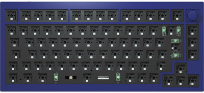 Основа для клавіатури Keychron Q1 Barebone ISO Knob Blue (4897115554483)