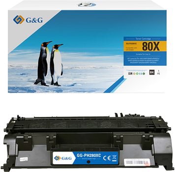 Тонер-картридж G&G для HP CF280X Black (NT-PH280XC)