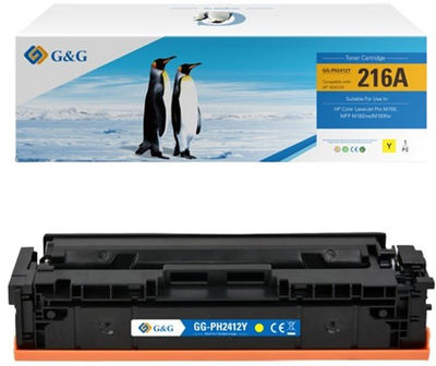 Toner G&G do HP W2412A NT-PH2412Y HP 216A Yellow (6939385934935)