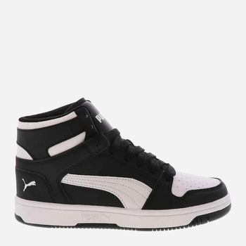 Підліткові демісезонні черевики для хлопчика Puma Rebound Layup SL Jr 37048601 37 (4UK) Чорні (4060981199557)